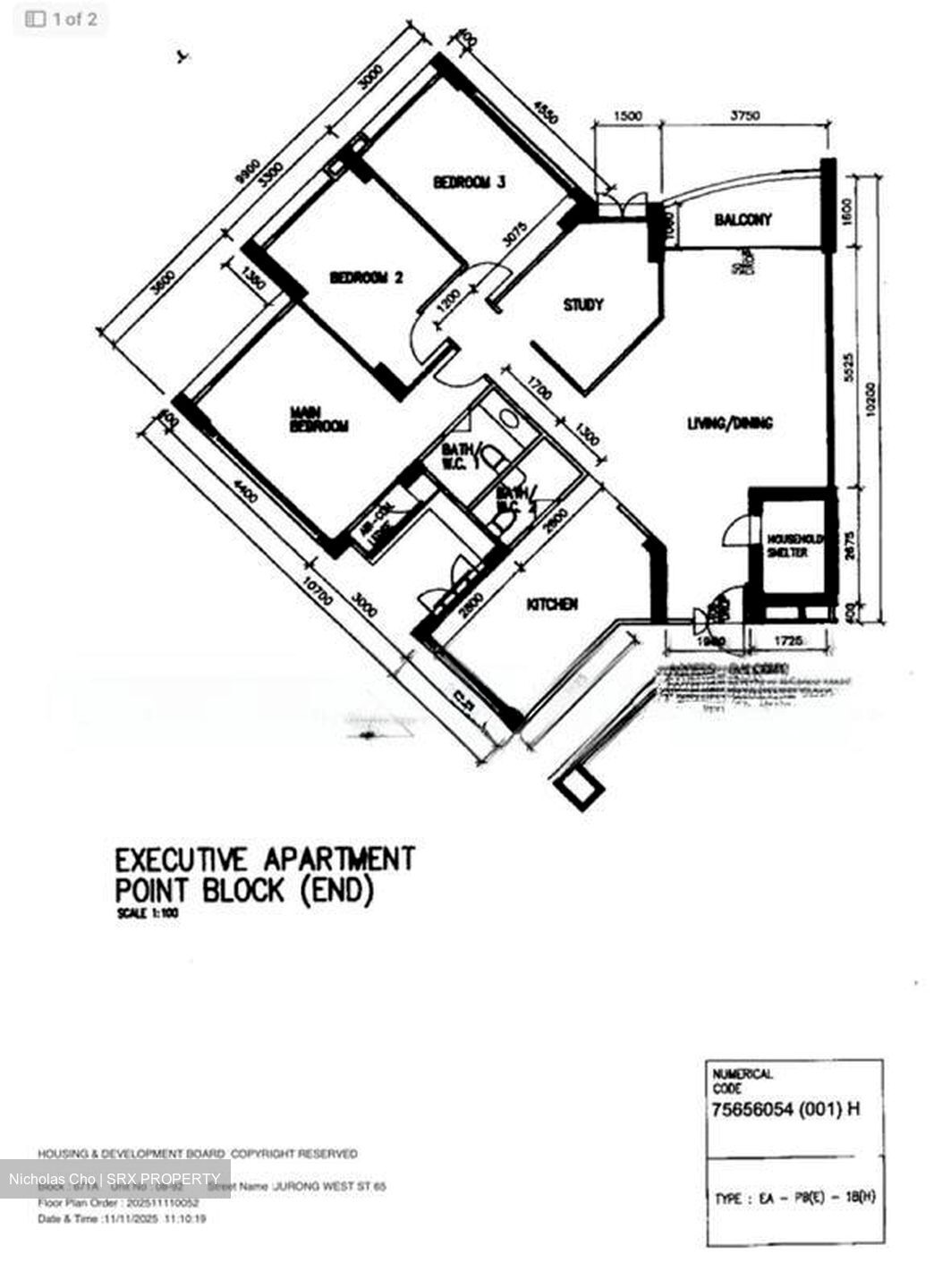 Blk 671A Jurong West Street 65 (Jurong West), HDB Executive #504080701